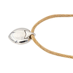 Piaget Collier Pendentif Or blanc Citrine - Castafiore