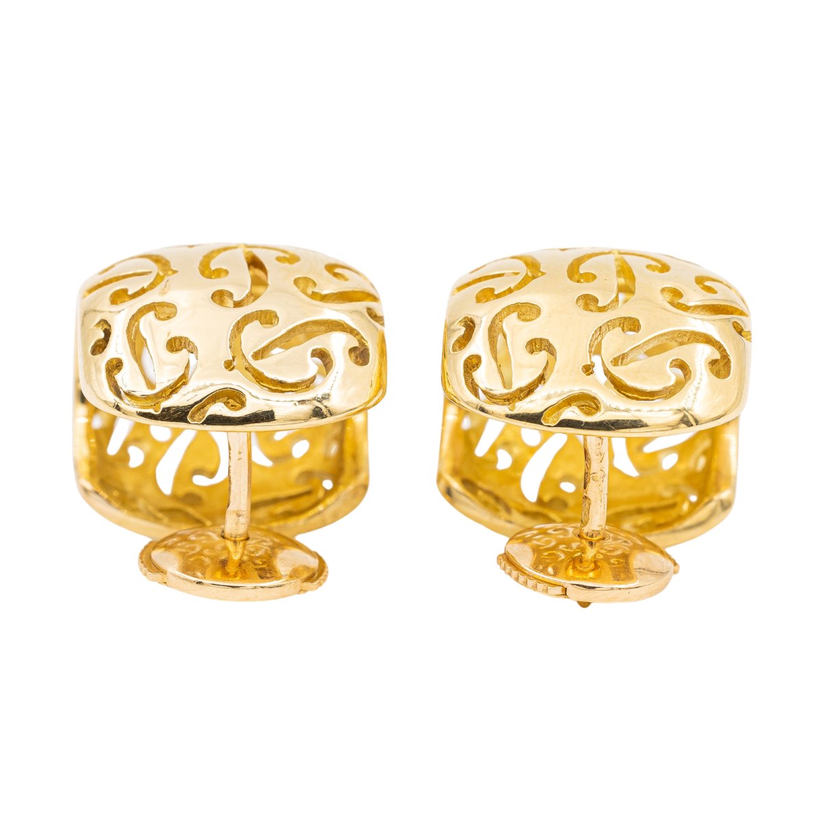 Poiray Boucles d'oreilles Or jaune - Castafiore