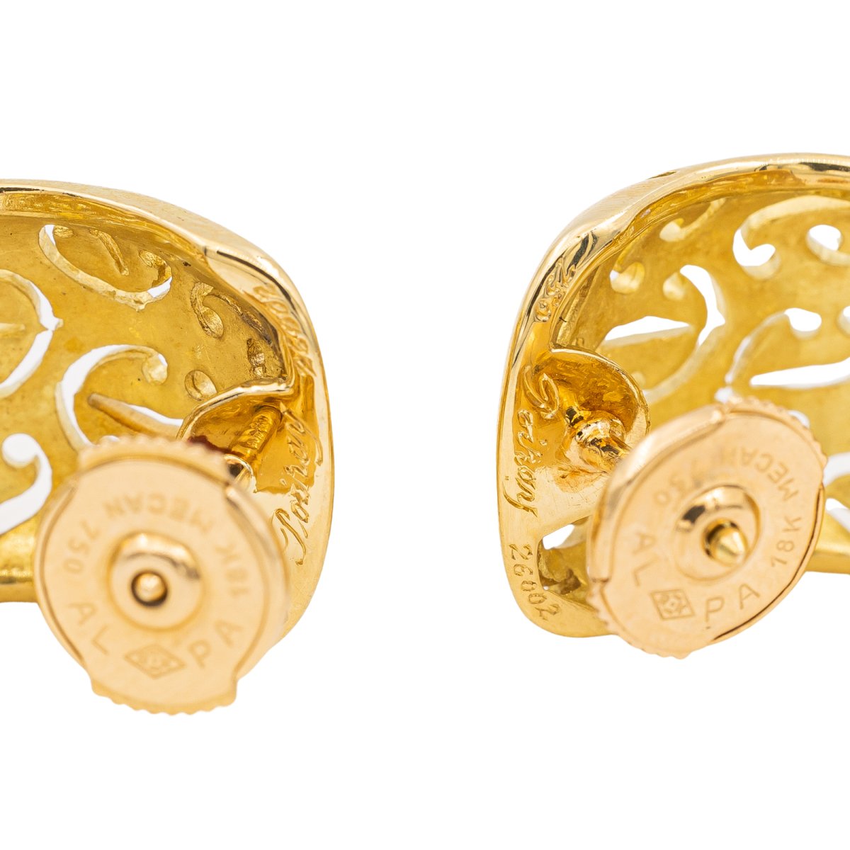 Poiray Boucles d'oreilles Or jaune - Castafiore
