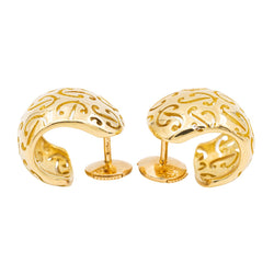 Poiray Boucles d'oreilles Or jaune - Castafiore