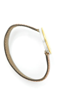 Poiray Ma Première Ronde - Or & Acier - Castafiore