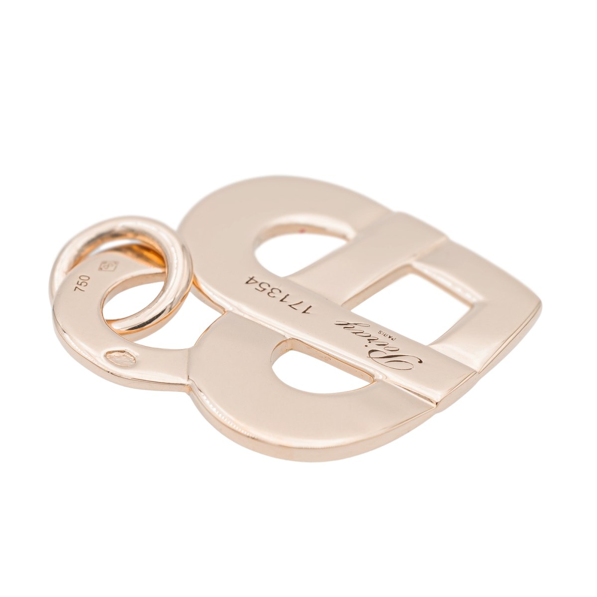 Poiray Pendentif Cœur Entrelacé Or jaune - Castafiore