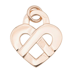 Poiray Pendentif Cœur Entrelacé Or jaune - Castafiore