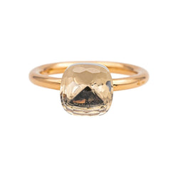Pomellato Bague Nudo Or rose Topaze - Castafiore