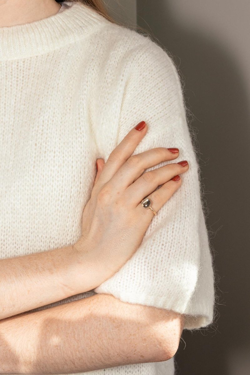 Pomellato Bague Nudo Or rose Topaze - Castafiore