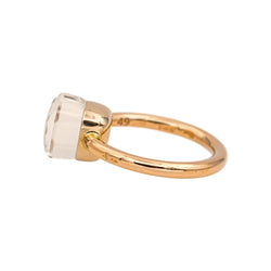 Pomellato Bague Nudo Or rose Topaze - Castafiore