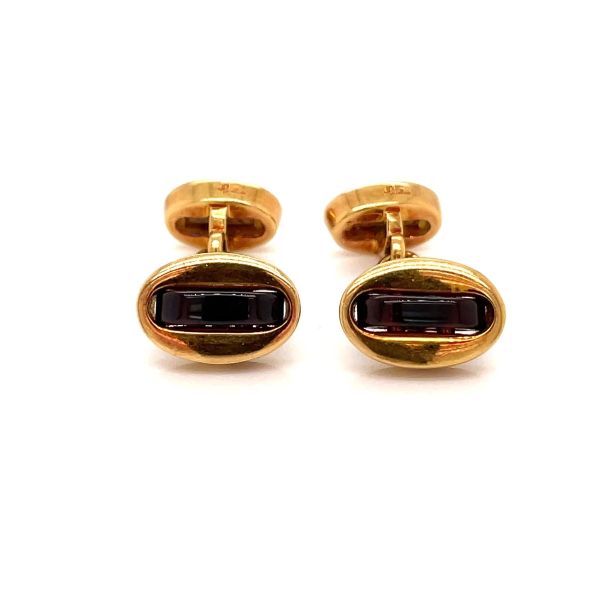 Pomellato Carnelian Gold Cufflinks - Castafiore