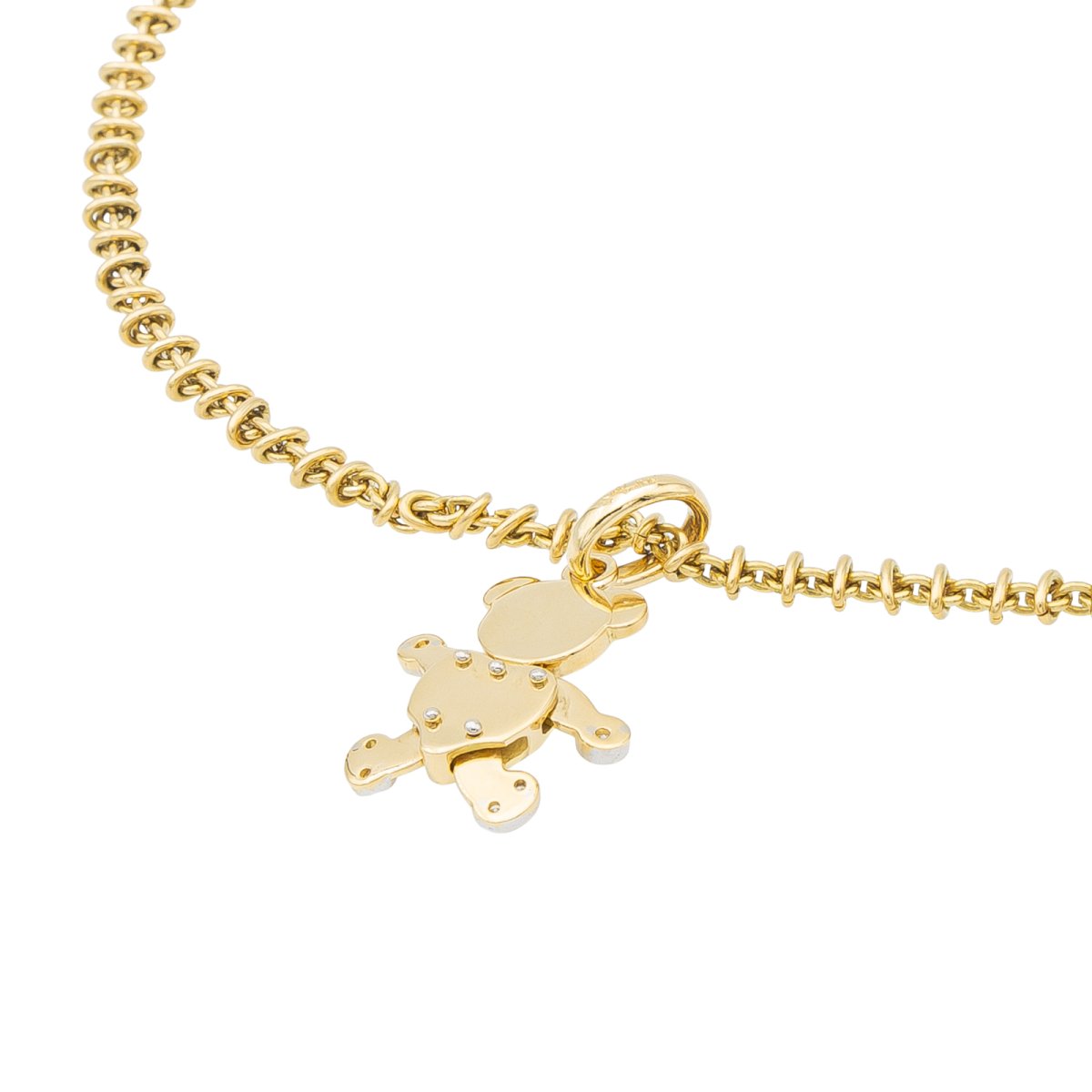 Pomellato Collier Ours Or jaune Diamant - Castafiore