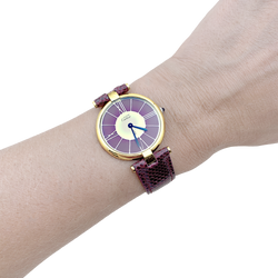 Montre Cartier, "Vendôme Must", vermeil.