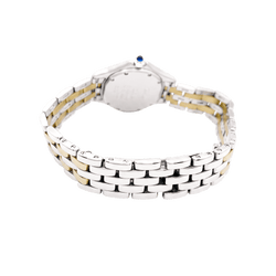 Montre Cartier "Panthère Cougar", or jaune et acier.