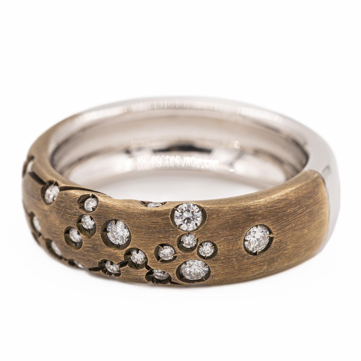 Repossi Bague Astrale Or noir Diamant - Castafiore