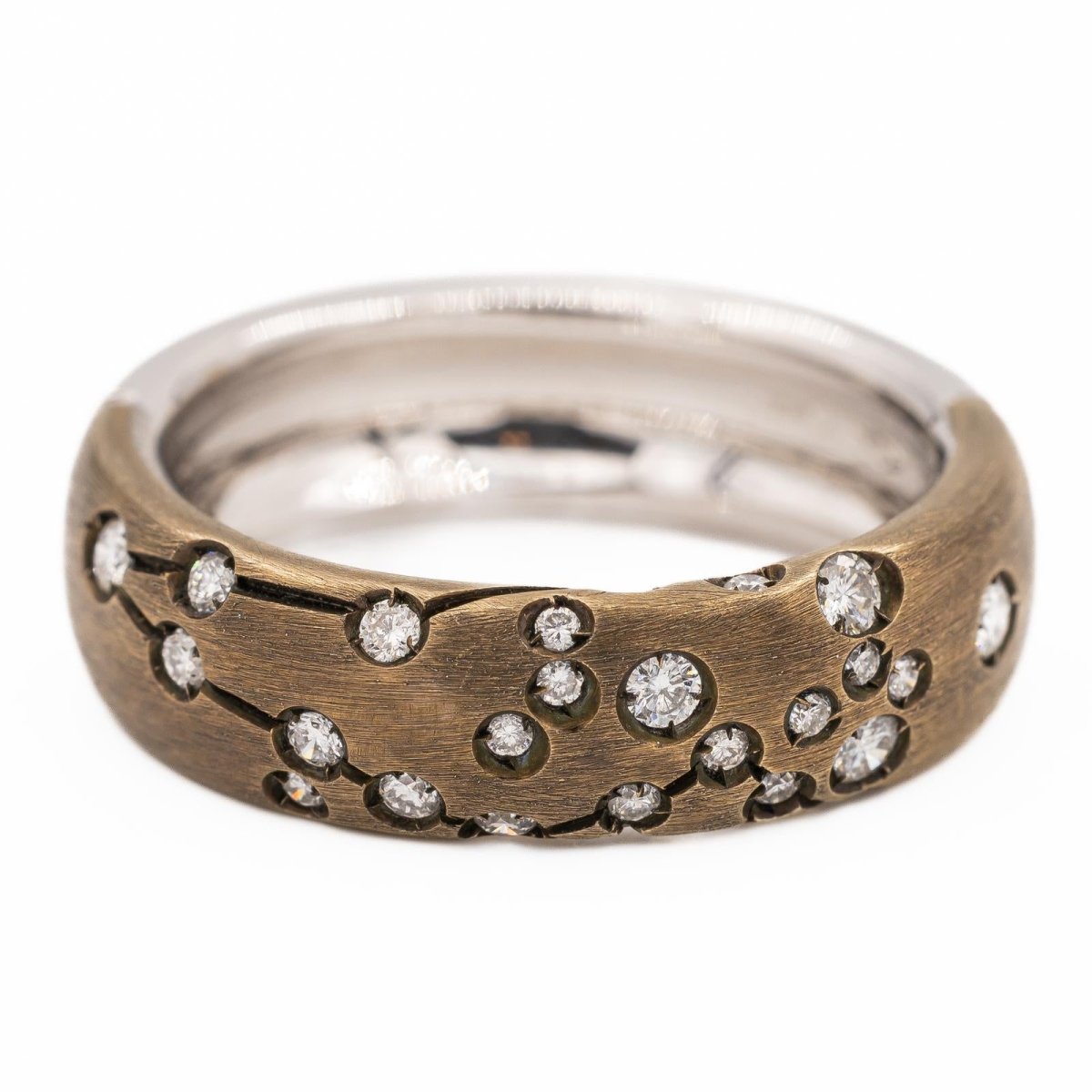 Repossi Bague Astrale Or noir Diamant - Castafiore