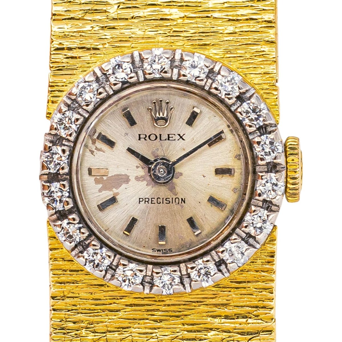 Rolex Montre Or blanc Diamant - Castafiore