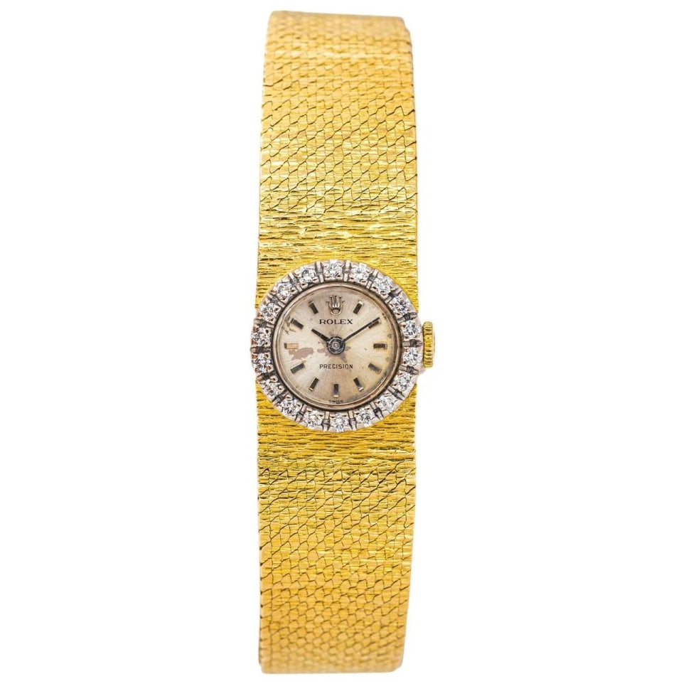 Rolex Montre Or blanc Diamant - Castafiore