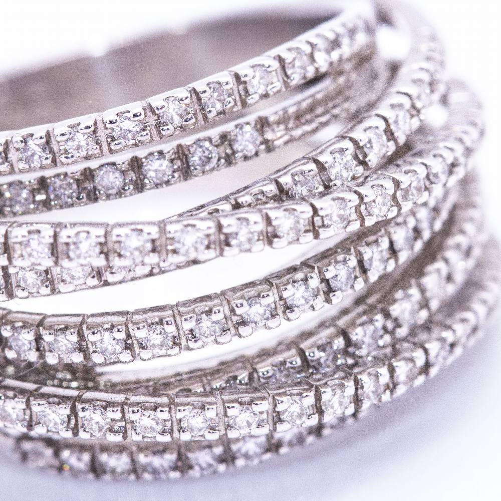 SALVINI Bague SALVINI Collection Crush Diamonds. D'occasion - Castafiore