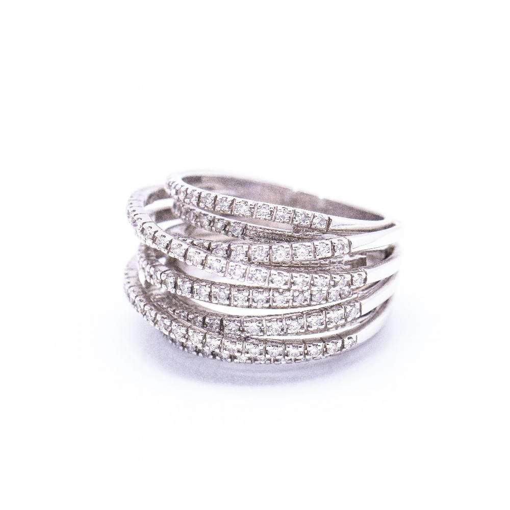 SALVINI Bague SALVINI Collection Crush Diamonds. D'occasion - Castafiore