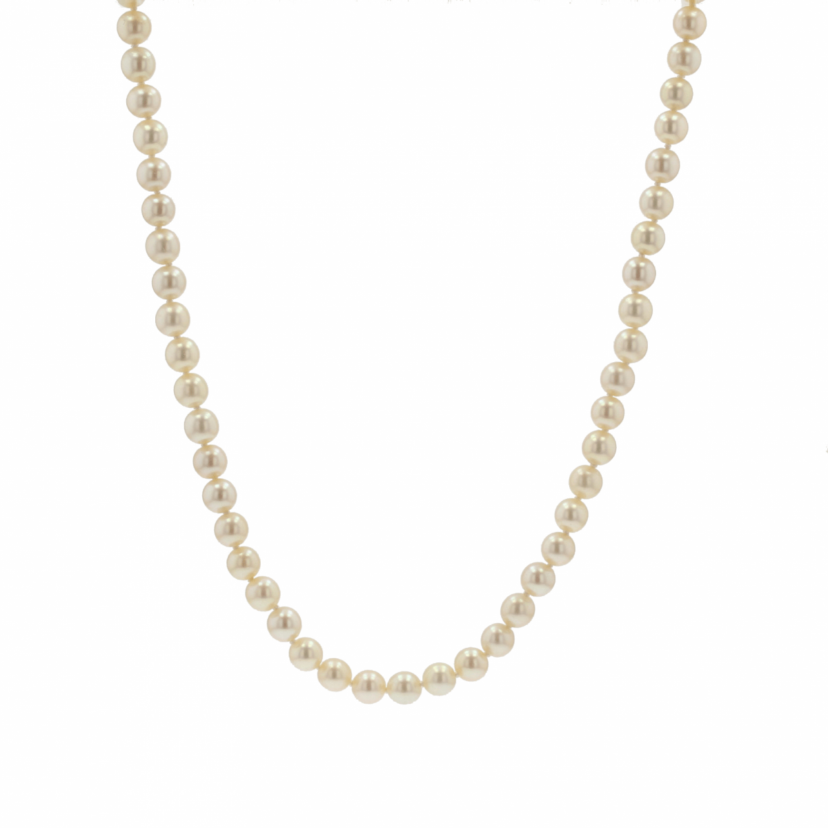 Sautoir AKOYA Perles en or rose - Castafiore
