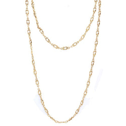 Sautoir ancien en or jaune - Castafiore