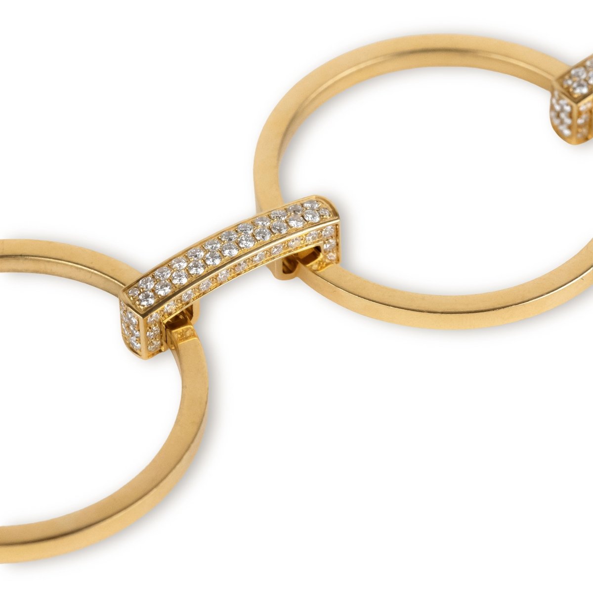 Sautoir BOUCHERON en or jaune et diamants