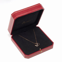 Sautoir Cartier Amulette PM en or rose et bois d'amourette - Castafiore