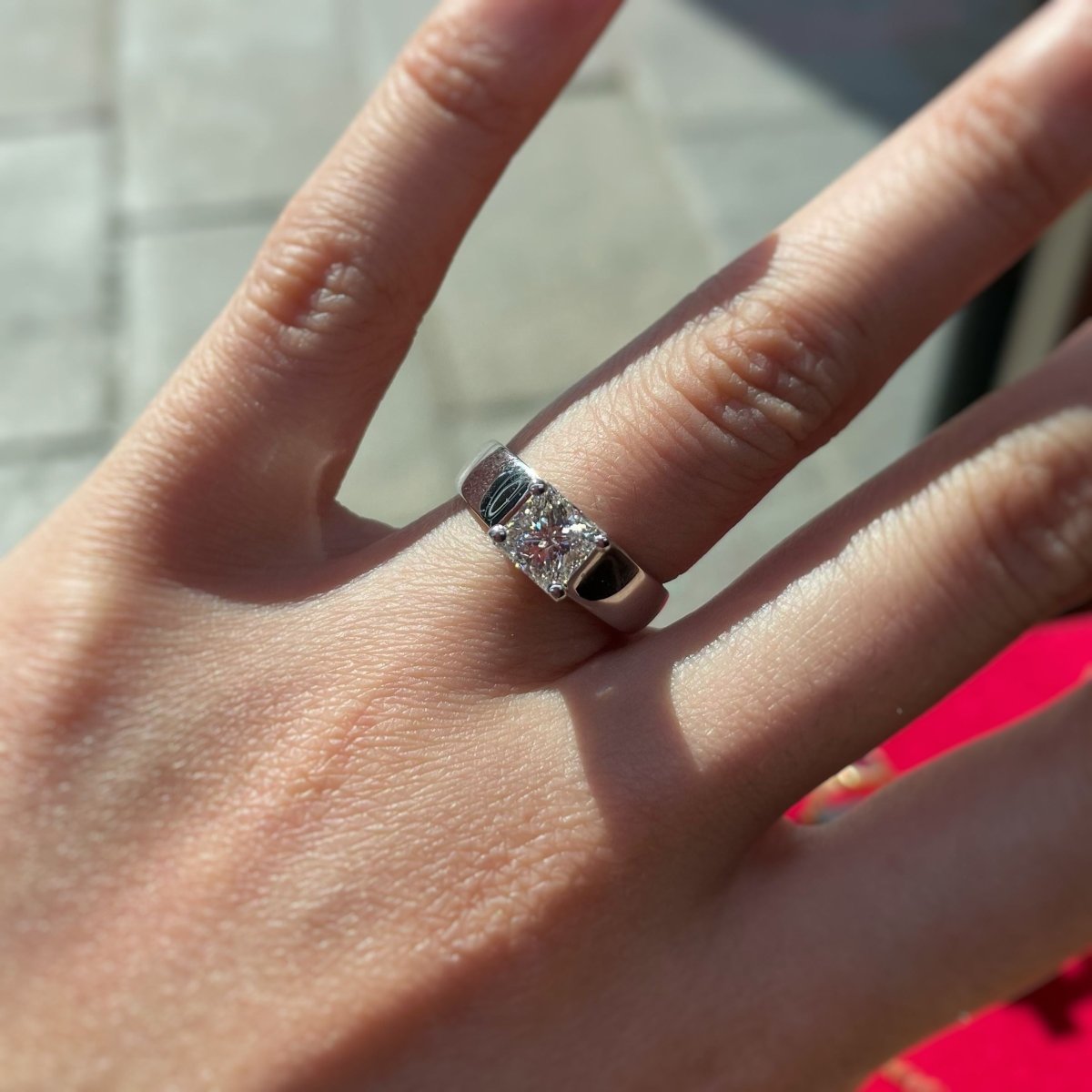 Solitaire - 1,05 carat H VS1