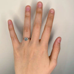 Solitaire - 1,21 carats H SI2