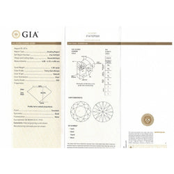 Solitaire De Beers en Platine AURA avec diamant Fancy Dark Brown de 2020. Full set. Taille 55. - Castafiore