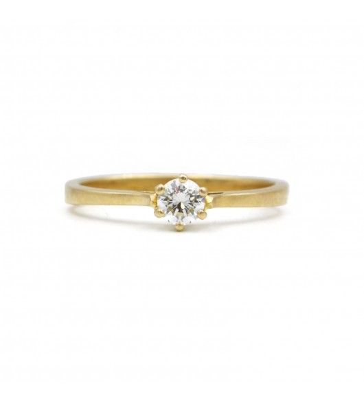 Solitaire - Diamant De 0.25 Carat - Castafiore