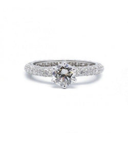 Solitaire - Diamant de 0.93 carat - Castafiore