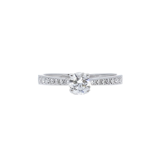Solitaire - Diamant De Synthèse De 0.51 carat - Castafiore
