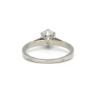 Solitaire Diamant en Or Blanc et Platine - Castafiore