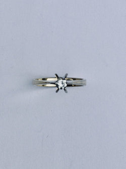 Solitaire En Or Jaune Et Diamant - Castafiore