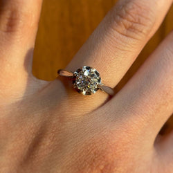 Solitaire - Or & Diamant 0,90 carat - Castafiore