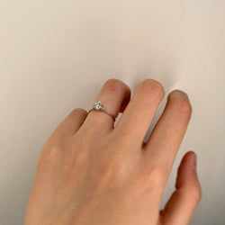 Solitaire - Or & diamant