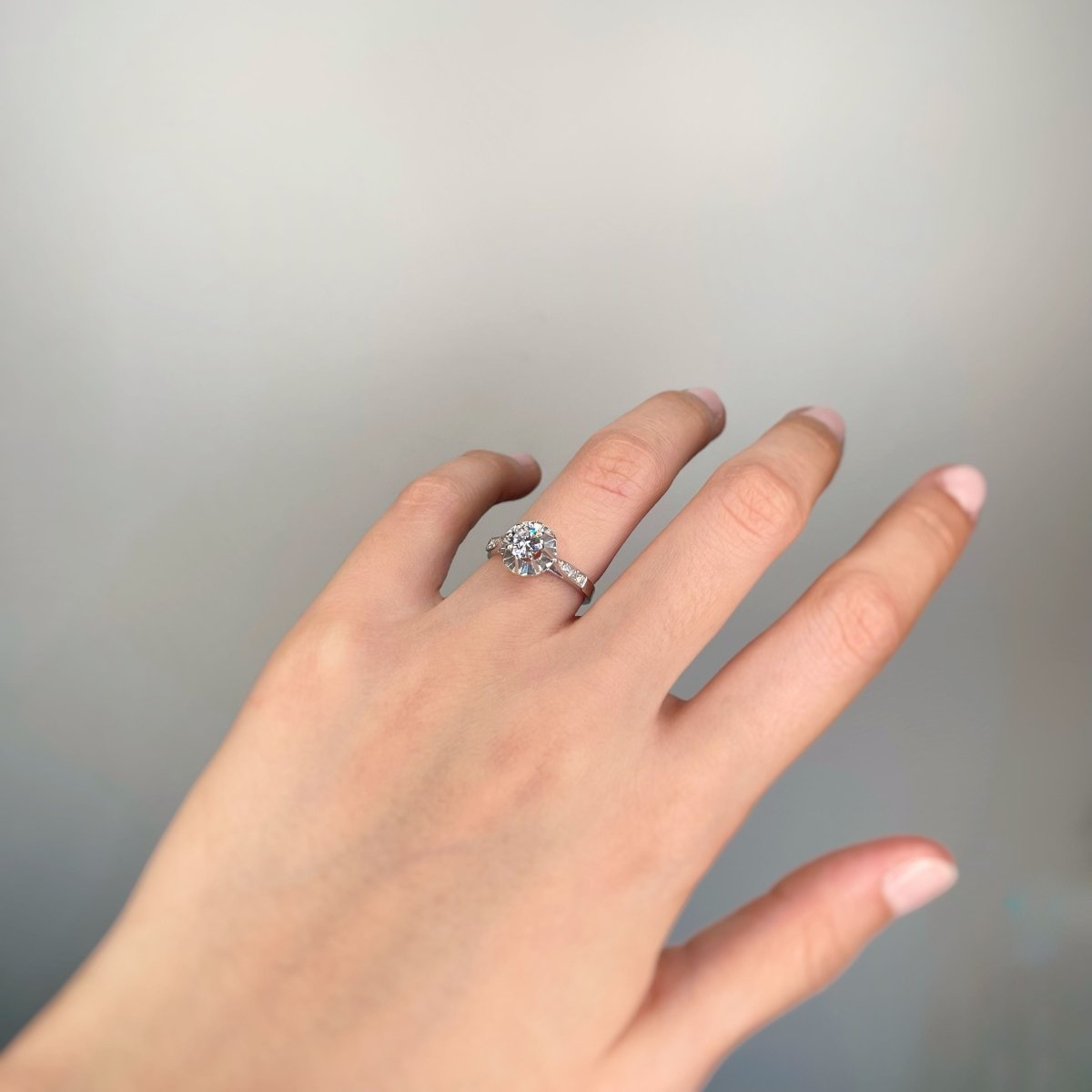 Solitaire - Or & diamants