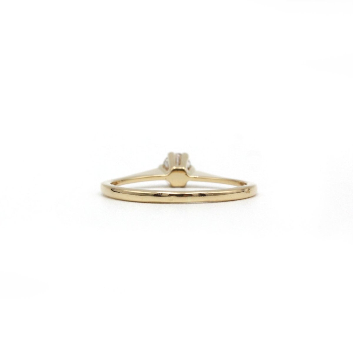 Solitaire - Or jaune et diamant - Castafiore