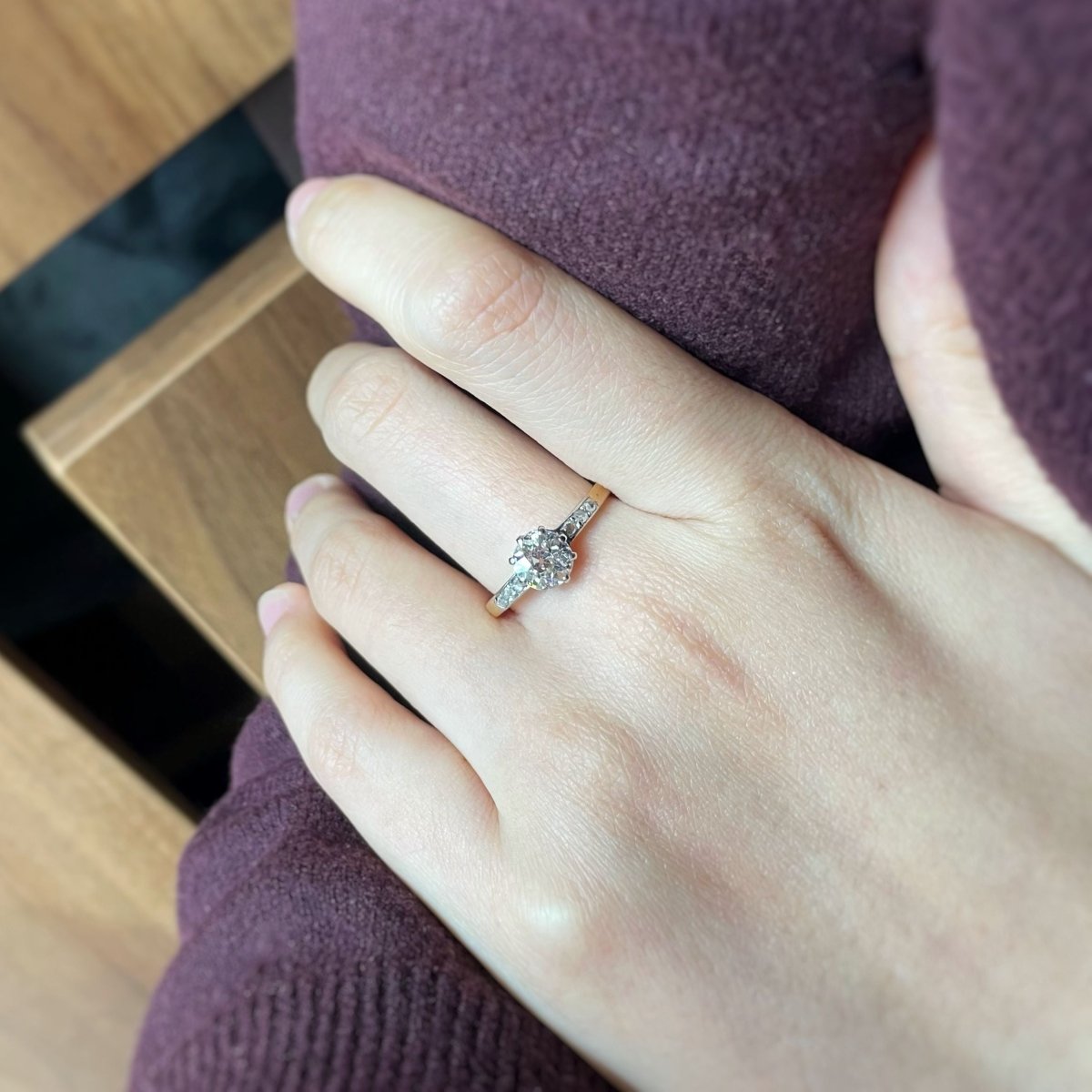 Solitaire - Or, Platine & Diamants - Castafiore