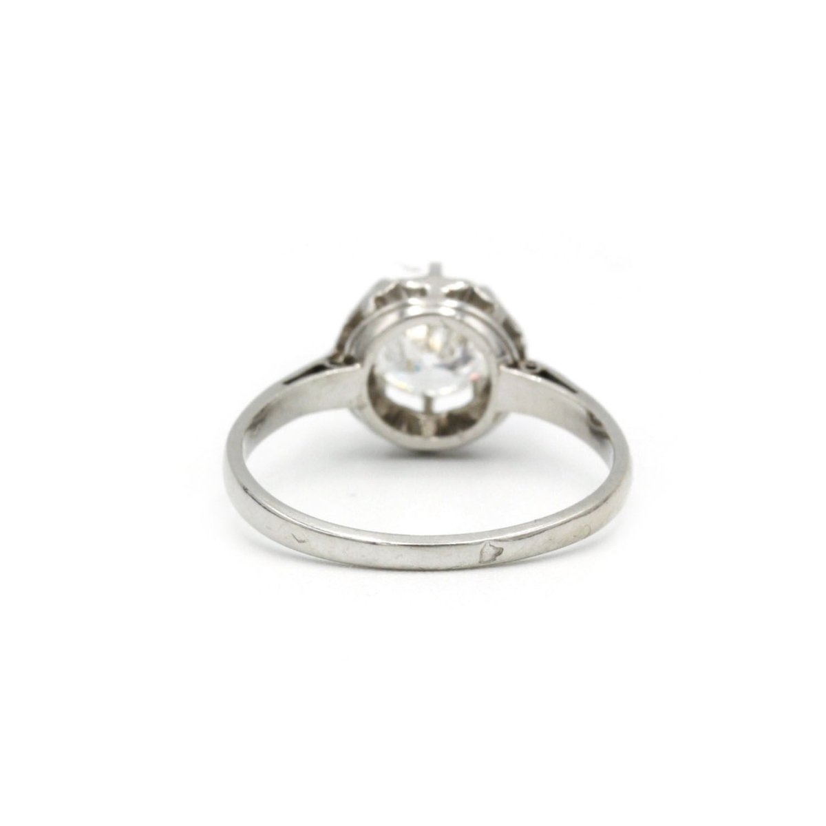 Solitaire - Platine & Diamant 1,10 carat - Castafiore