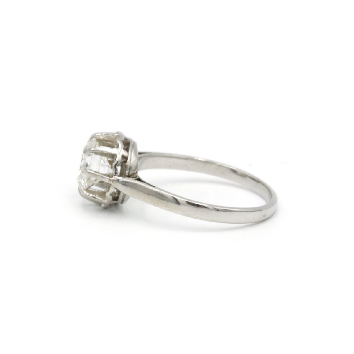 Solitaire - Platine & Diamant 1,10 carat - Castafiore