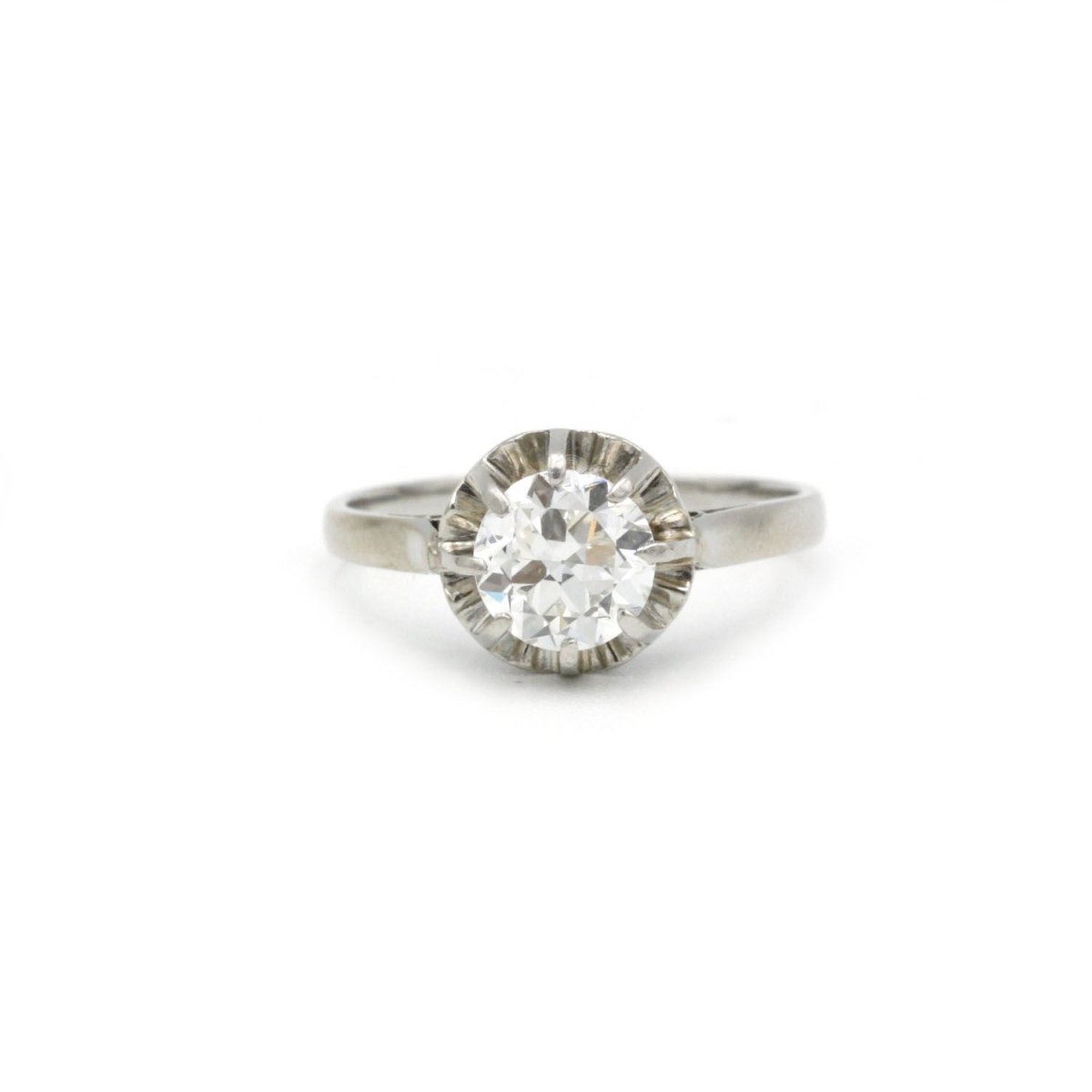 Solitaire - Platine & Diamant 1,10 carat - Castafiore