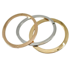 Suite de 3 bracelets 3 ors de la Maison Frojo - Castafiore