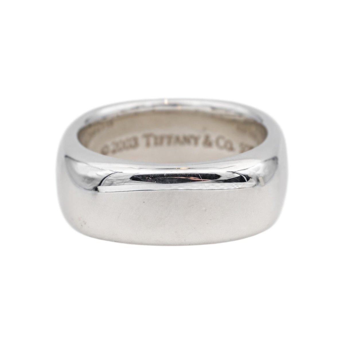 Tiffany & Co Bague Carrée Argent - Castafiore