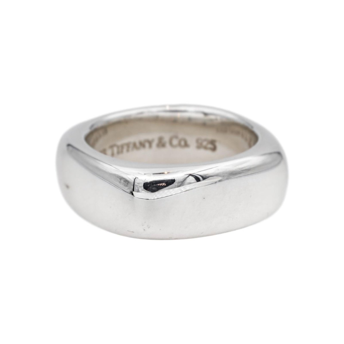 Tiffany & Co Bague Carrée Argent - Castafiore