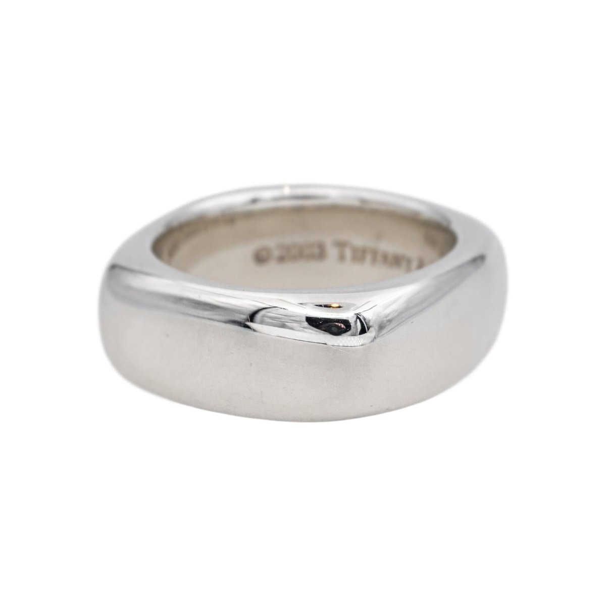Tiffany & Co Bague Carrée Argent - Castafiore