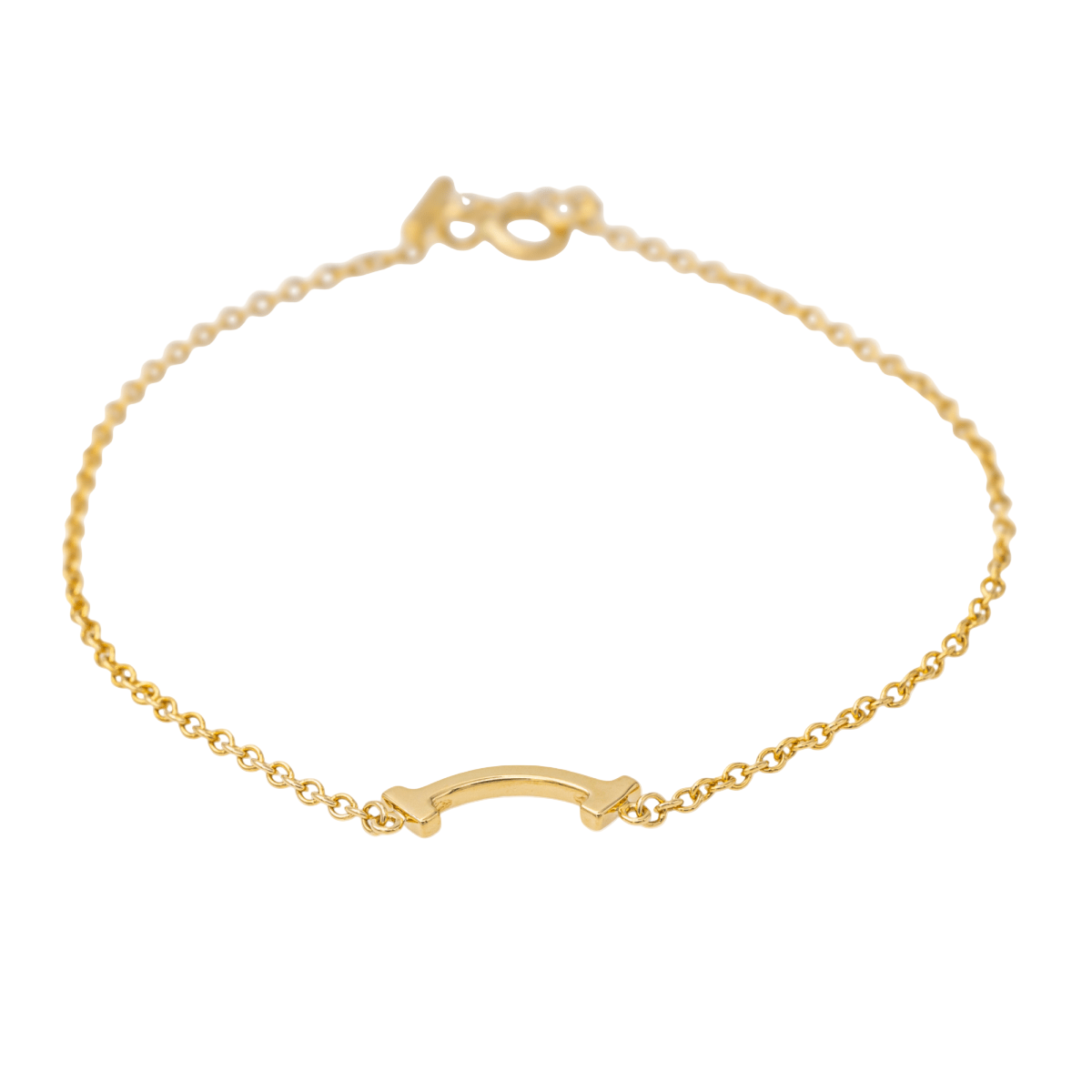 Tiffany & Co Bracelet Smile Or jaune Diamant - Castafiore