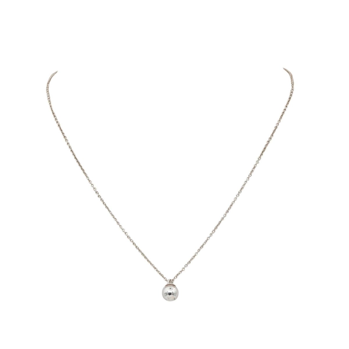 Tiffany & Co Necklace Ball HardWear Silver Pendant