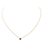 Tiffany & Co Collier Solitaire Color by the Yard Or jaune Rubis - Castafiore