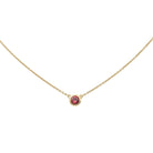 Tiffany & Co Collier Solitaire Color by the Yard Or jaune Rubis - Castafiore