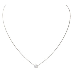 Tiffany & Co Collier Solitaire Platine Diamant - Castafiore
