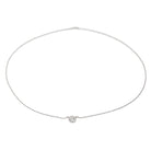 Tiffany & Co Collier Solitaire Platine Diamant - Castafiore